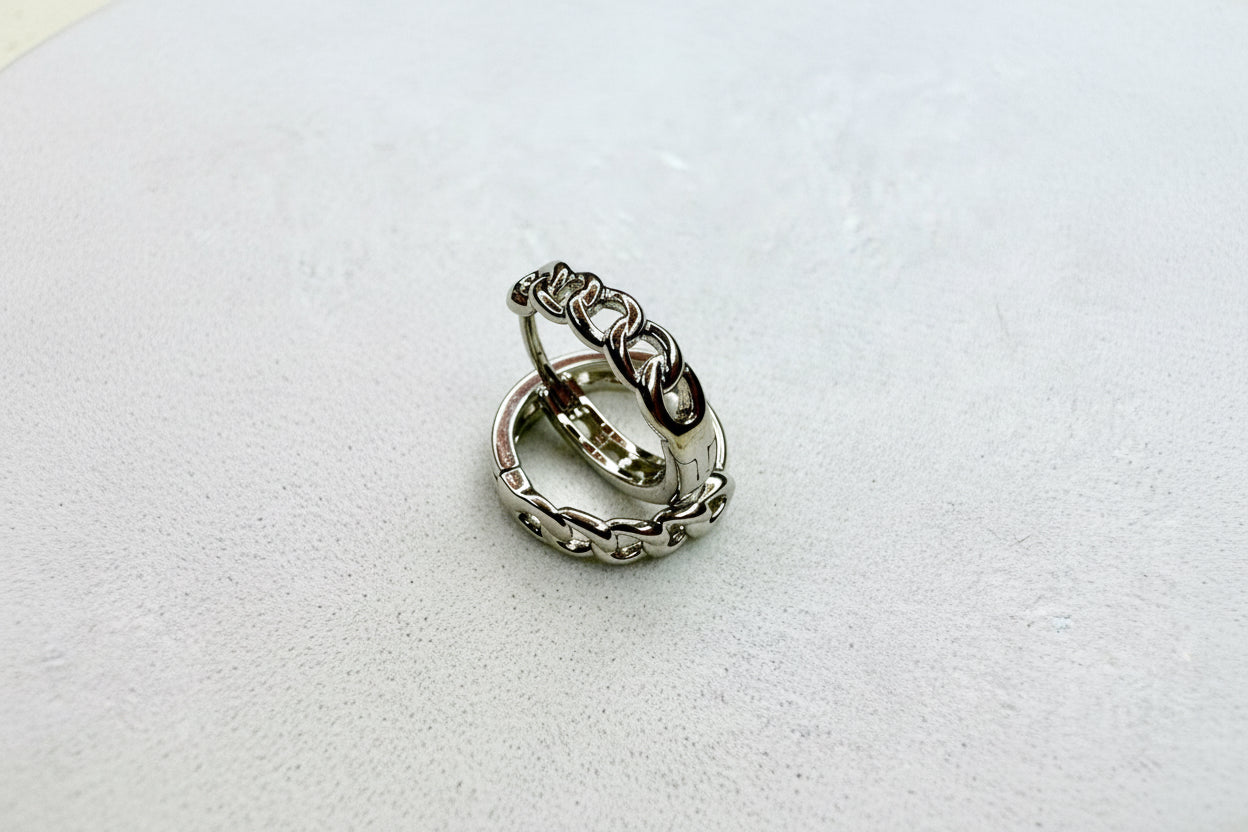 Auskarai ‘Chain’