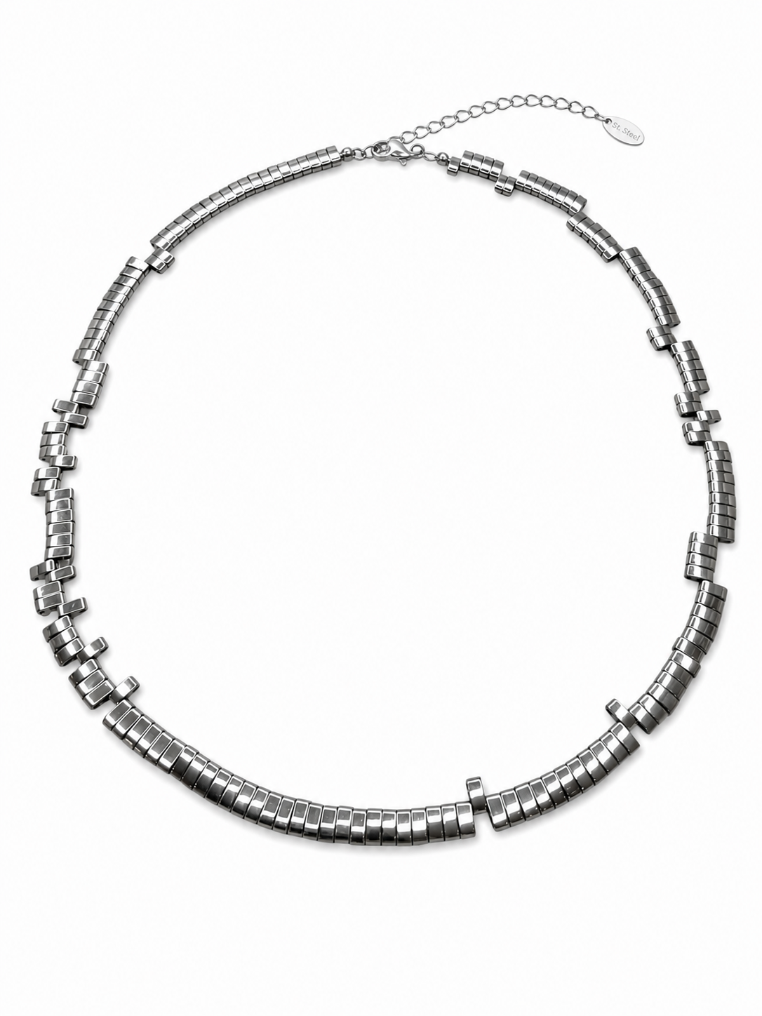 Hematito vėrinys ‘Argent’