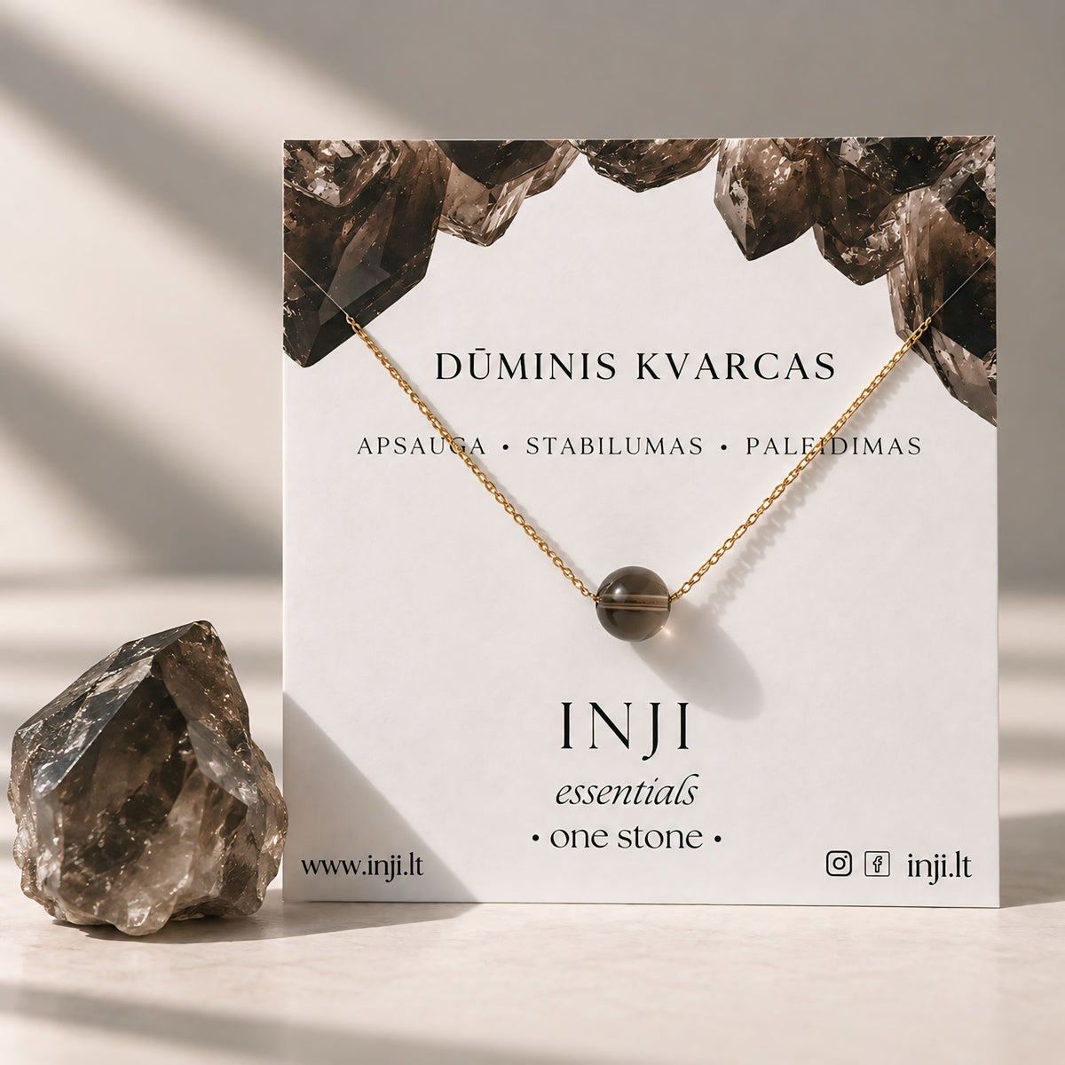 ONE STONE · DŪMINIS KVARCAS